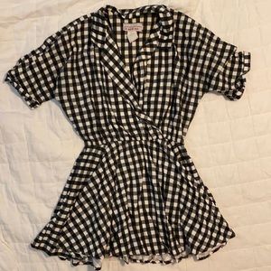 vintage gingham dress